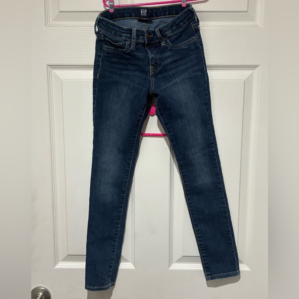 GAP Kids Dark Blue Stretch Super Skinny Jeans